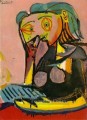 Mujer inclinada 3 1938 cubista Pablo Picasso